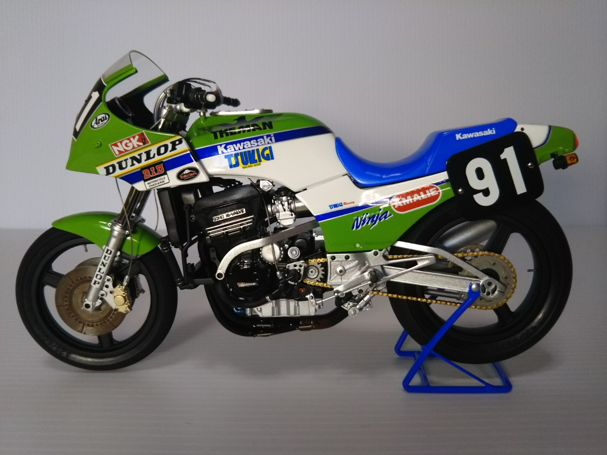 GPZ900R ツキギ カワサキ 流用可能 750R カーボン サイレンサー ツキギ 