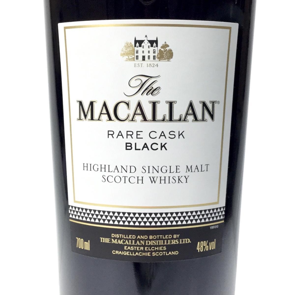 1円～ マッカラン レアカスク ブラック 箱付 48％ 700ml YAUC49874-1-N