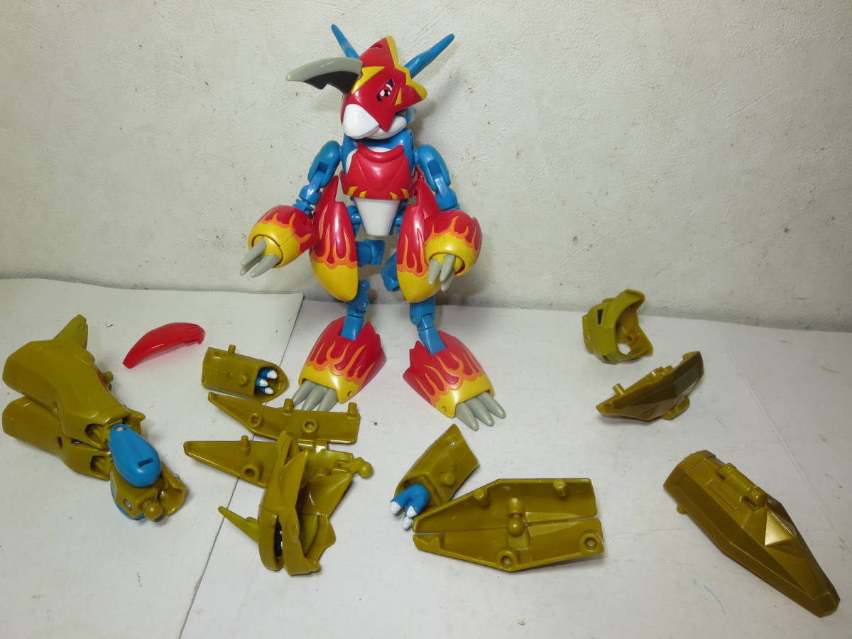 アーマー超進化シリーズ デジモン フレイドラモン箱つき 超希少 
