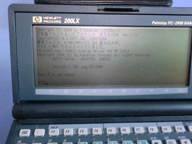 200LX HP200LX 2MB ジャンクHP200LX HP RAM ジャンク Palmtop 2MB公式