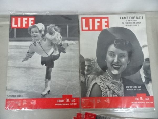 洋雑誌 LIFE 1949-1968年 17冊セット 洋雑誌 LIFE 1949-1968年 17冊