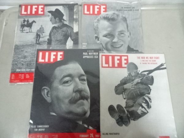 洋雑誌 LIFE 1949-1968年 17冊セット 洋雑誌 LIFE 1949-1968年 17冊
