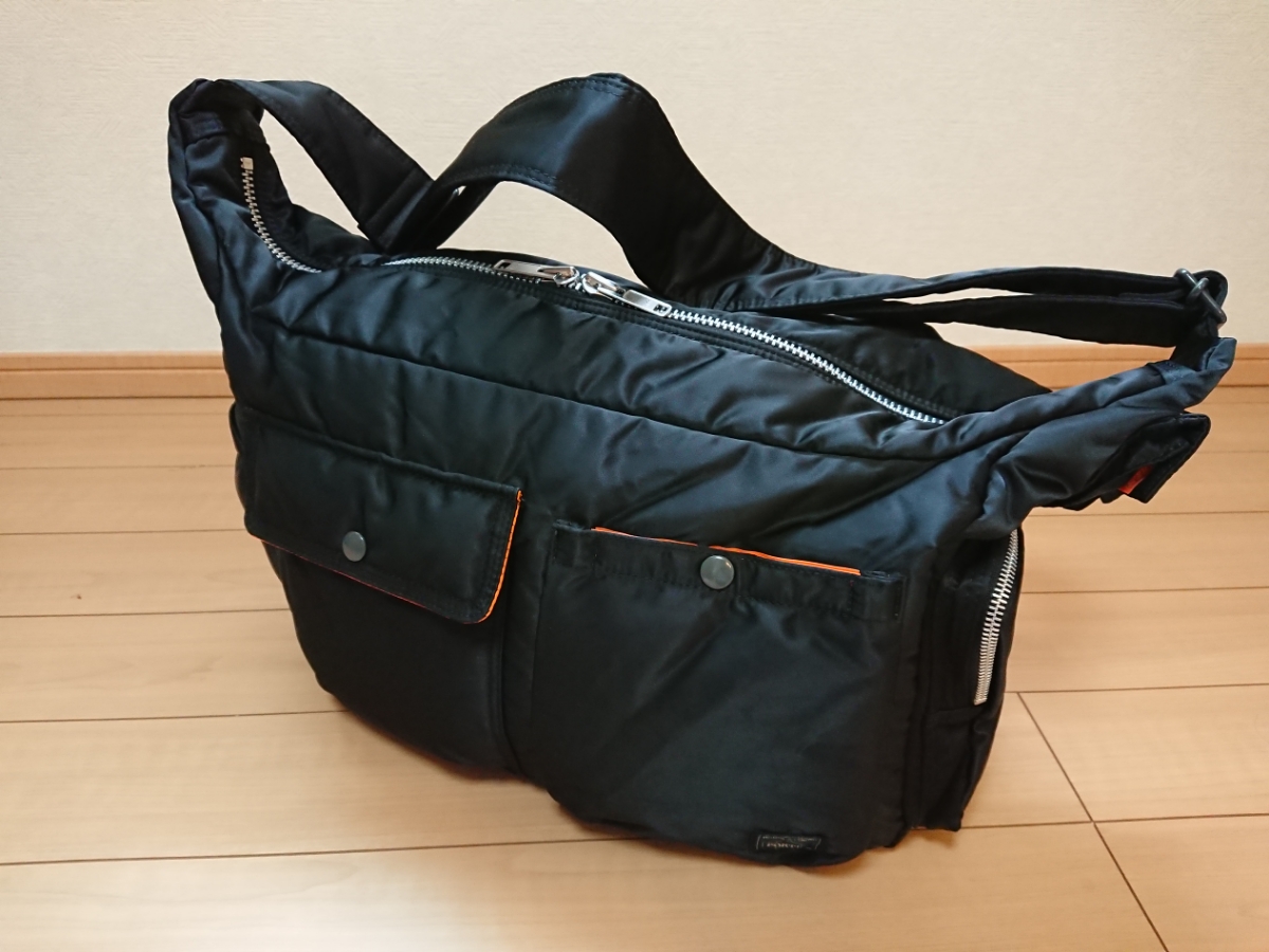 美品】ヘッドポーター タンカーオリジナル ショルダーバック L 