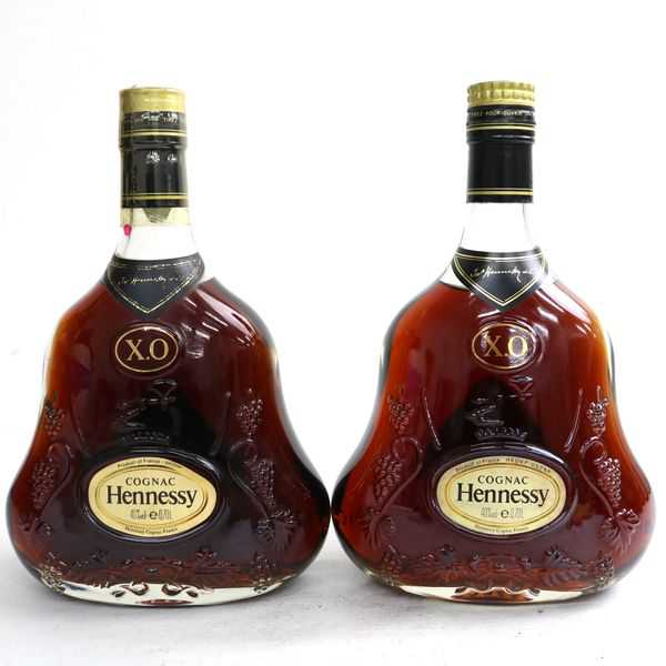 ☆古酒 2本セット/Hennessy（ヘネシー）XO O7G2483 O7H0208 古酒