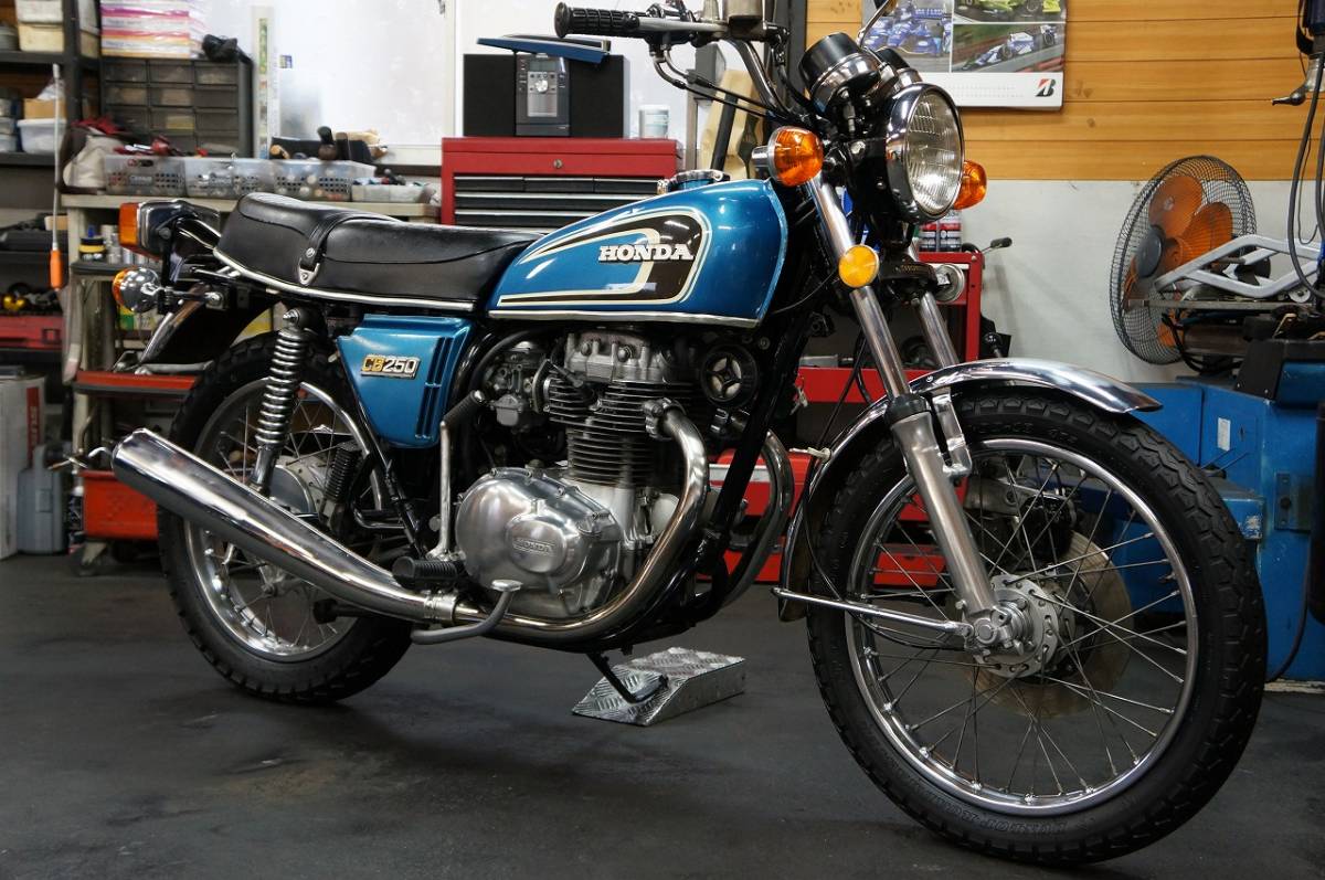 ☆HONDA ドリーム CB250T 1973年 純正ノーマル車 動画有り程度希少