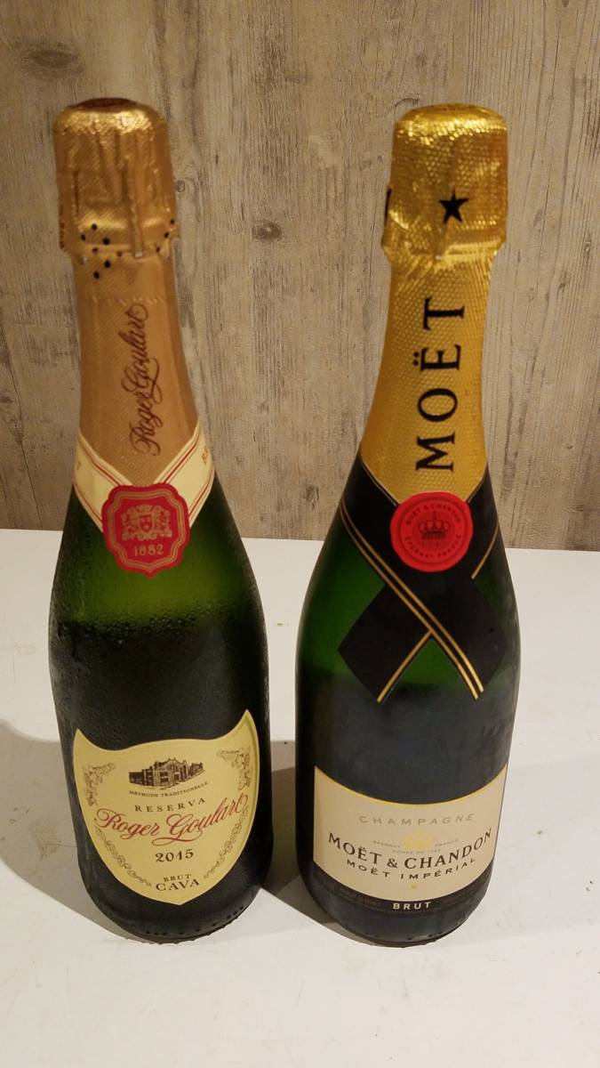 モエシャンとロジャーグラートゴールドの２本セット　正規品　福岡より