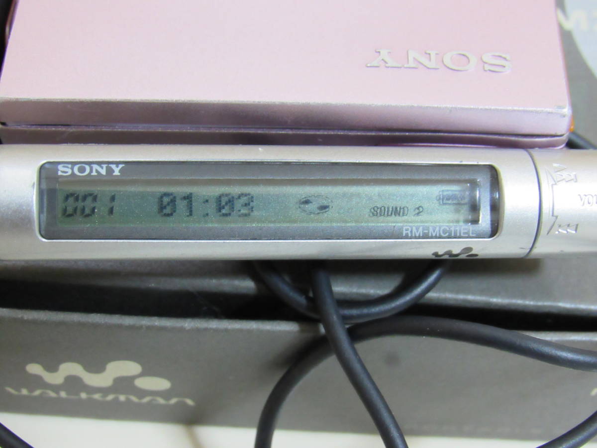 SONY MDウォークマン MZ-E700 中古作動品