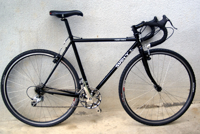 SURLY CROSSxCHECK ライト・ボトルホルダー・スタンド付 サーリー 