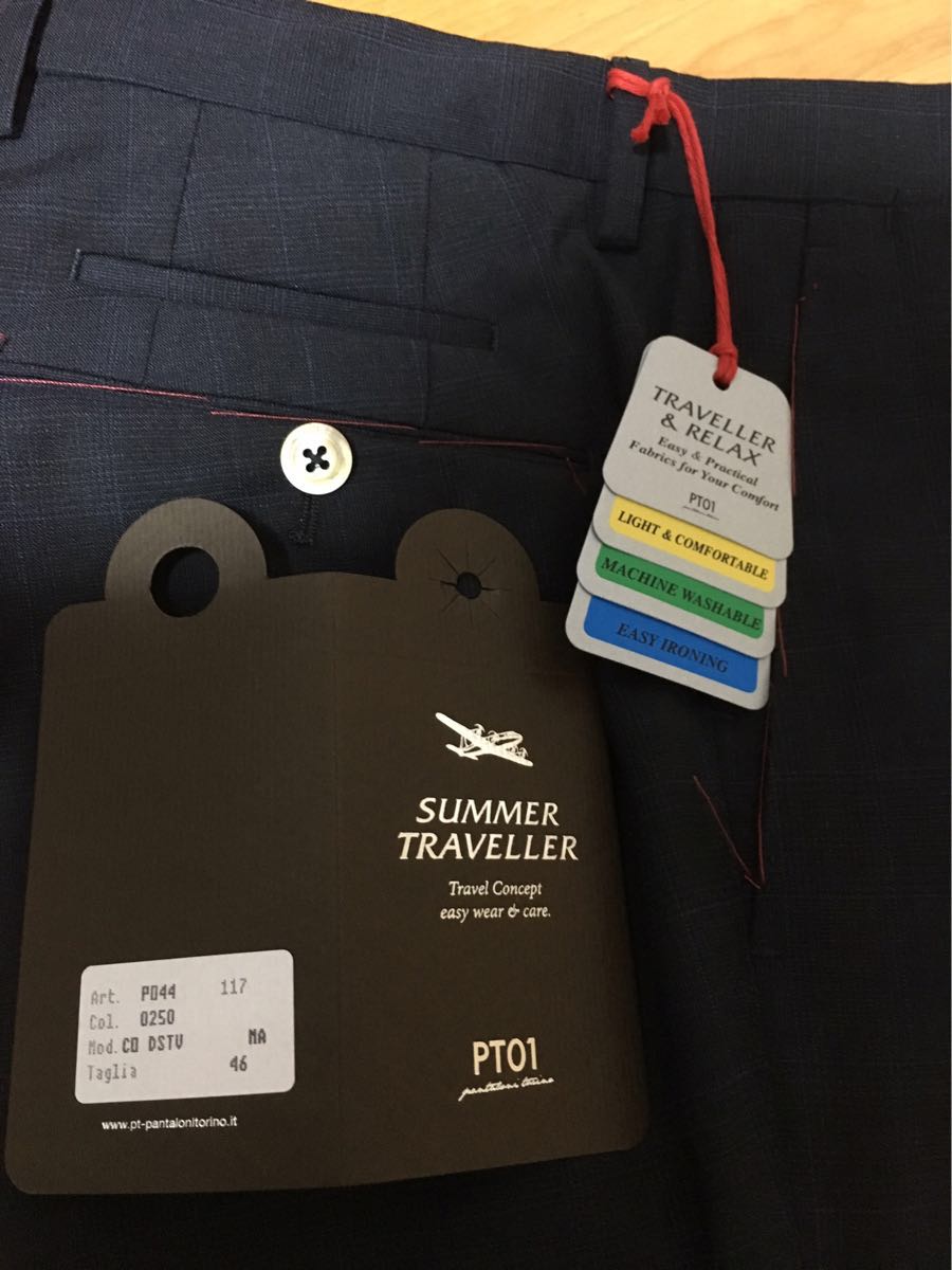 PT01 SUMMER TRAVELLER SUPER SLIM FIT 46