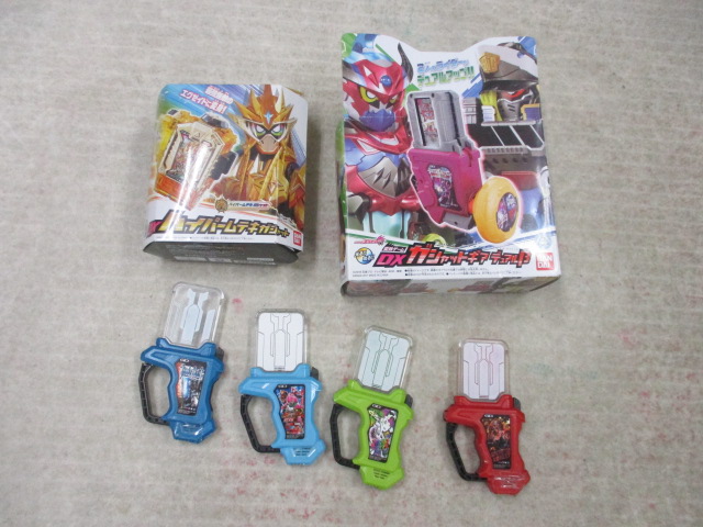 訳あり ジャンク含 仮面ライダーエグゼイド ハイパームテキガシャット，ゲキトツロボッツガシャット 等 セット