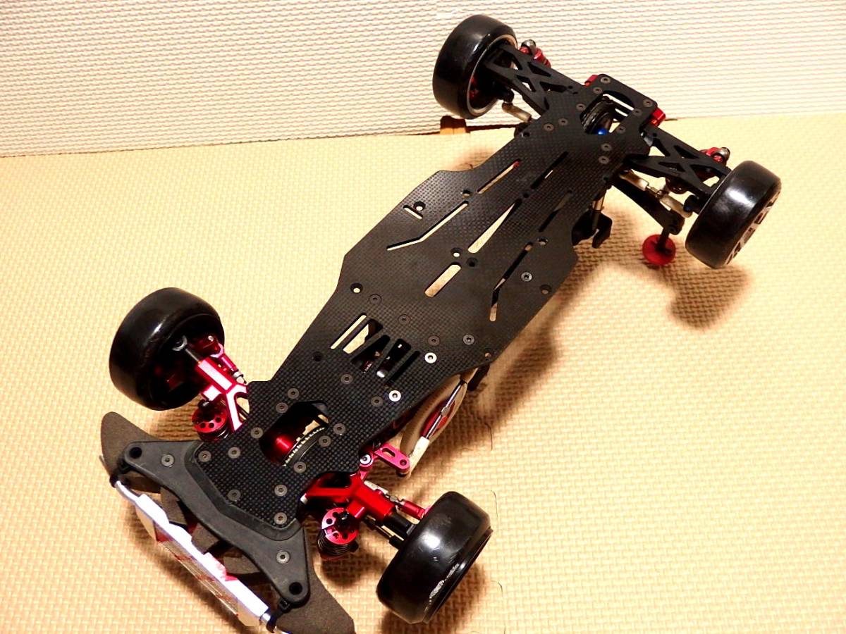ヨコモ DIB DRB 自作改 ドリフト ケツカキ シャーシ 自動車 完成品