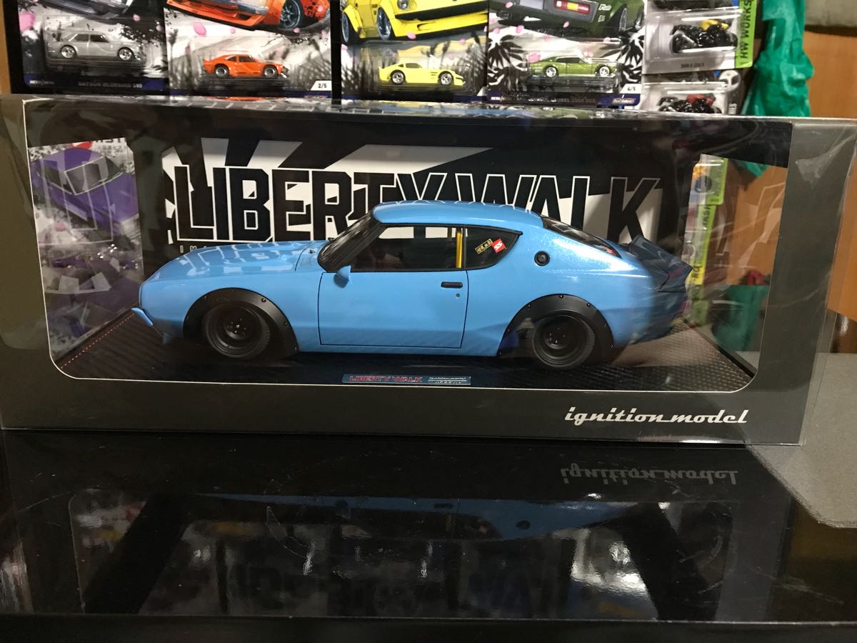 ☆イグニッションモデル 1/18 LIBERTY WALK ケンメリ☆ Ignition Model