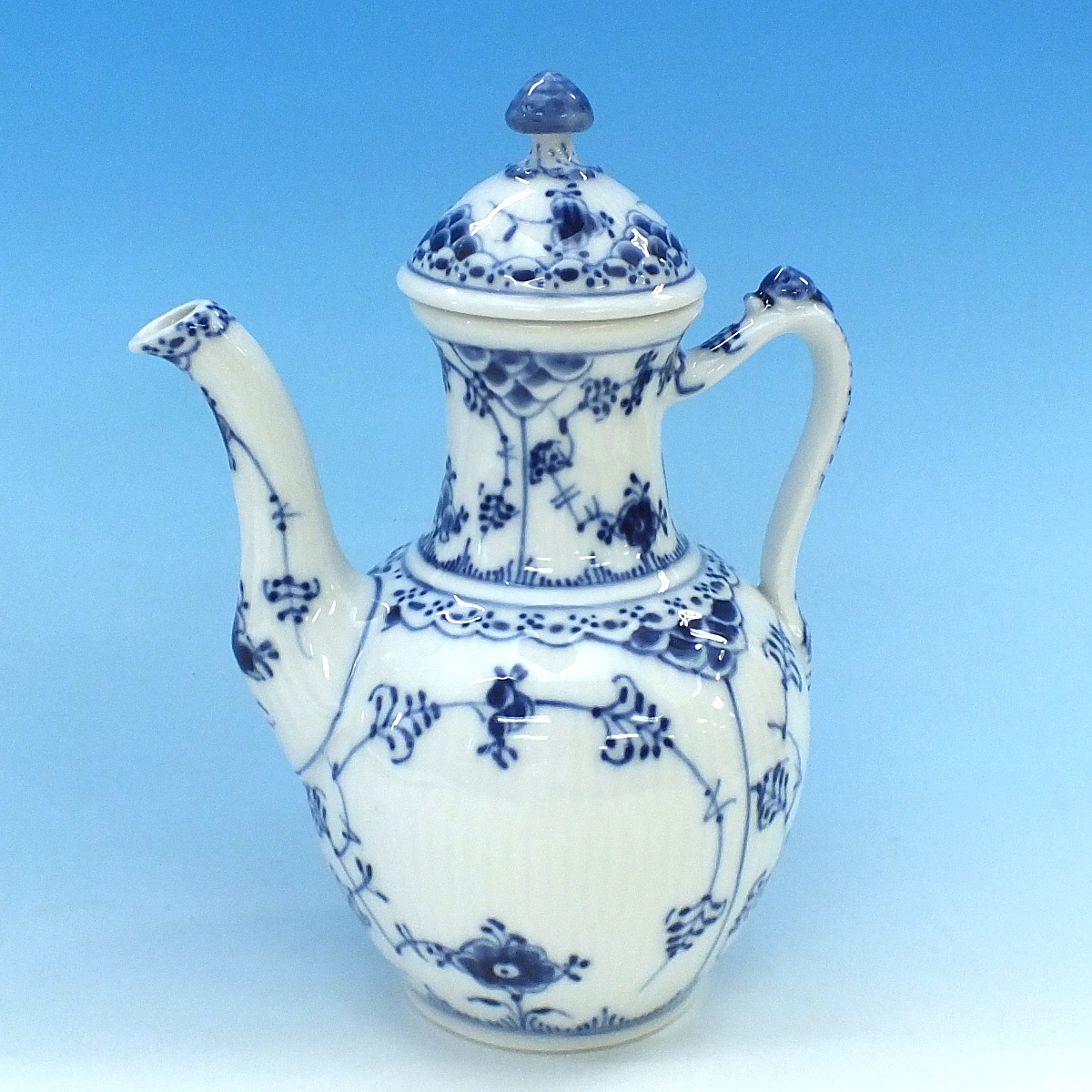 即決【おたからや美術画廊】ロイヤルコペンハーゲン○コーヒーポット