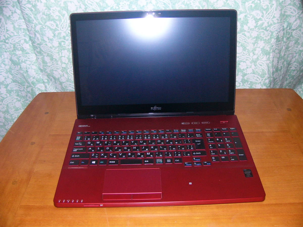 LIFEBOOK FMV [ガーネットレッド]の製品画像 - 価格.com AH77⁄W 