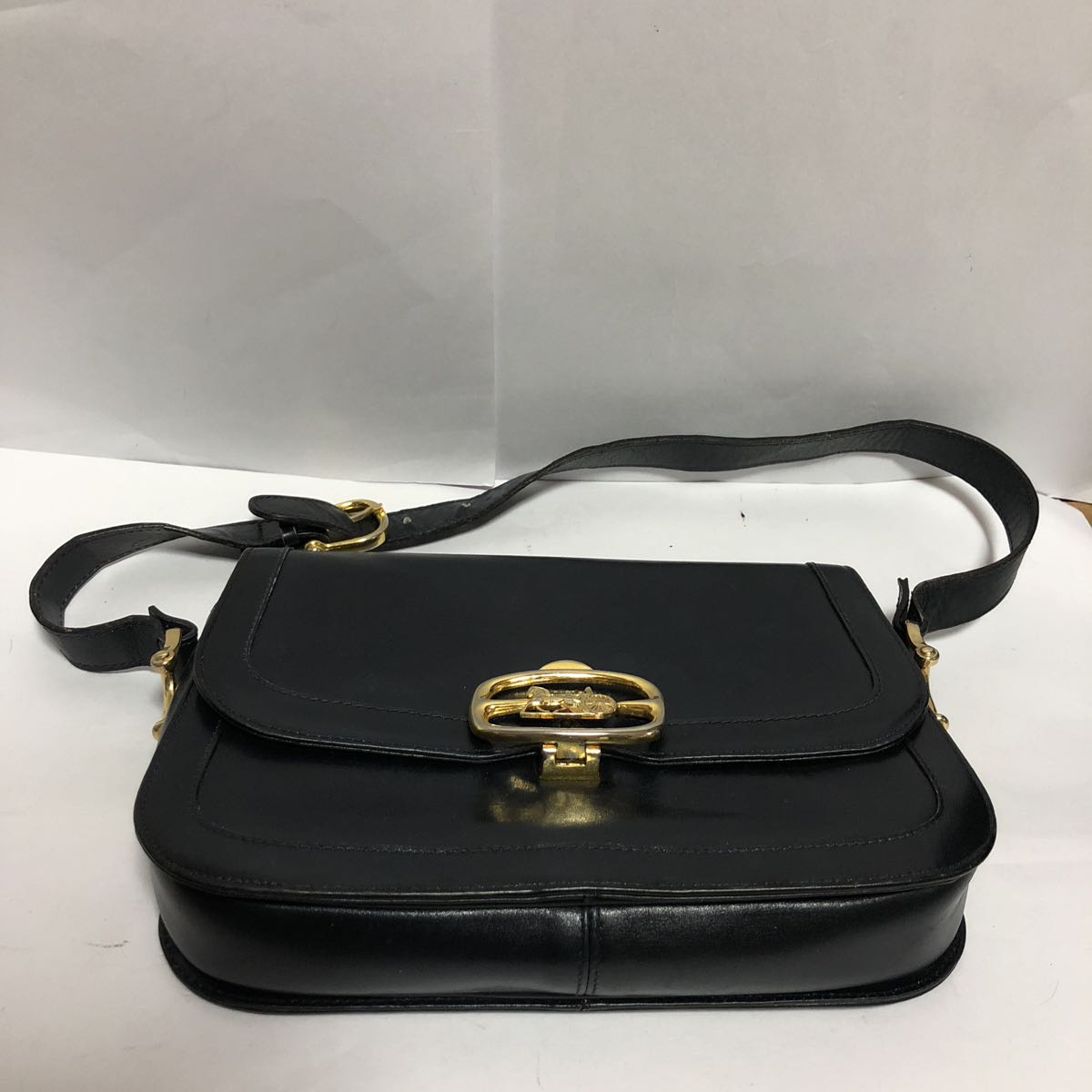 CELINE セリーヌ 馬車金具 ショルダーバック バック バッグ カバン 1円