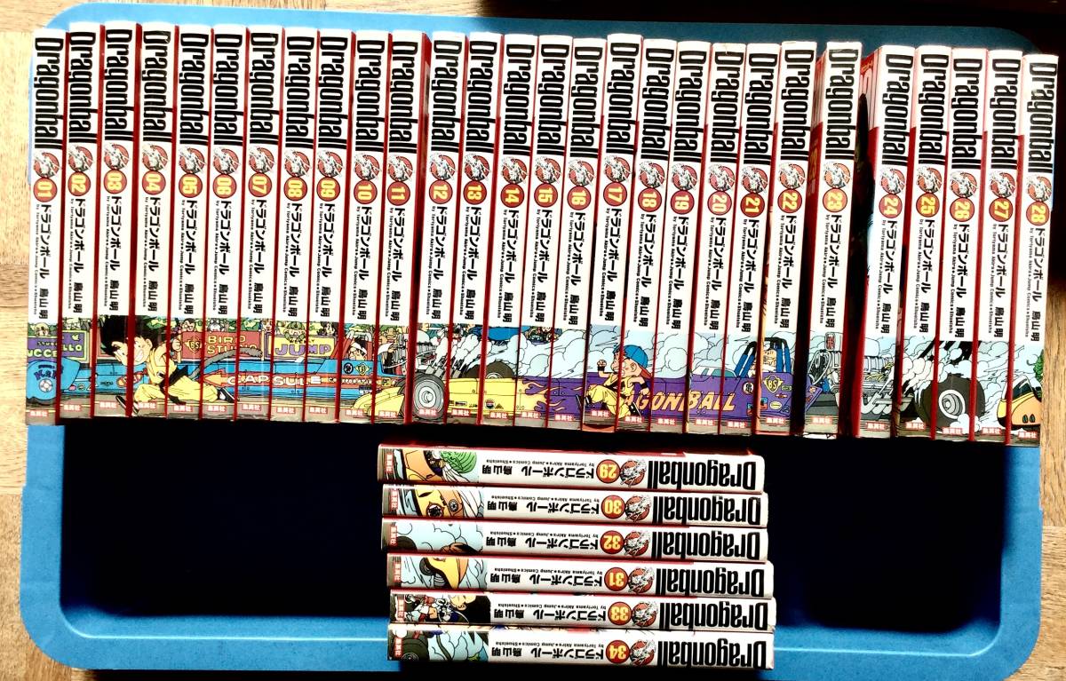 初版多数】Dragonball□全34巻△鳥山明☆集英社 全巻セット