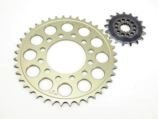 新品 XAM ザム リヤスプロケット ゴールド GS400(77～79) 530-45T T数