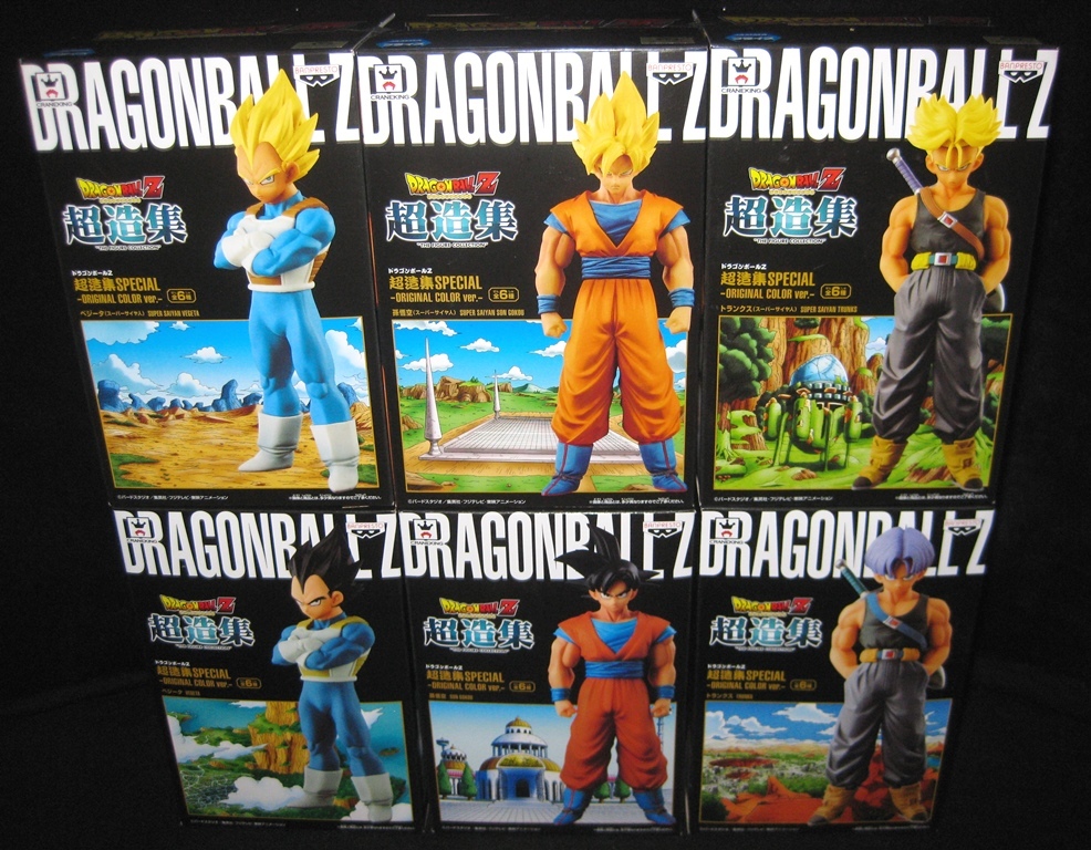 SALE，人気セール フィギュア ドラゴンボールZ 超造集 SPECIAL -ORIGINAL COLOR Ver.- 全６種 フルコンプ(孫悟空)｜売買されたオークション情報、yahooの商品情報をアーカイブ公開 - オークファン 孫悟空