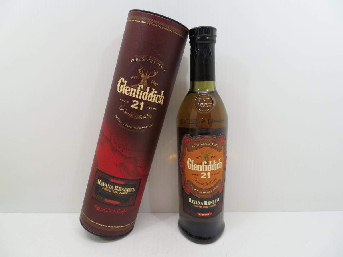 古酒◇Glenfiddich/グレンフィディック 21年 スコッチ 箱付 200ml 40