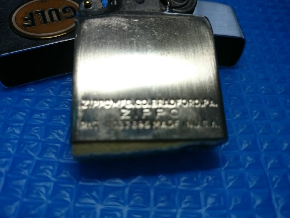 □Zippo ガルフ オイル ヴィンテージ□Gulf ライター 希少(Zippo 