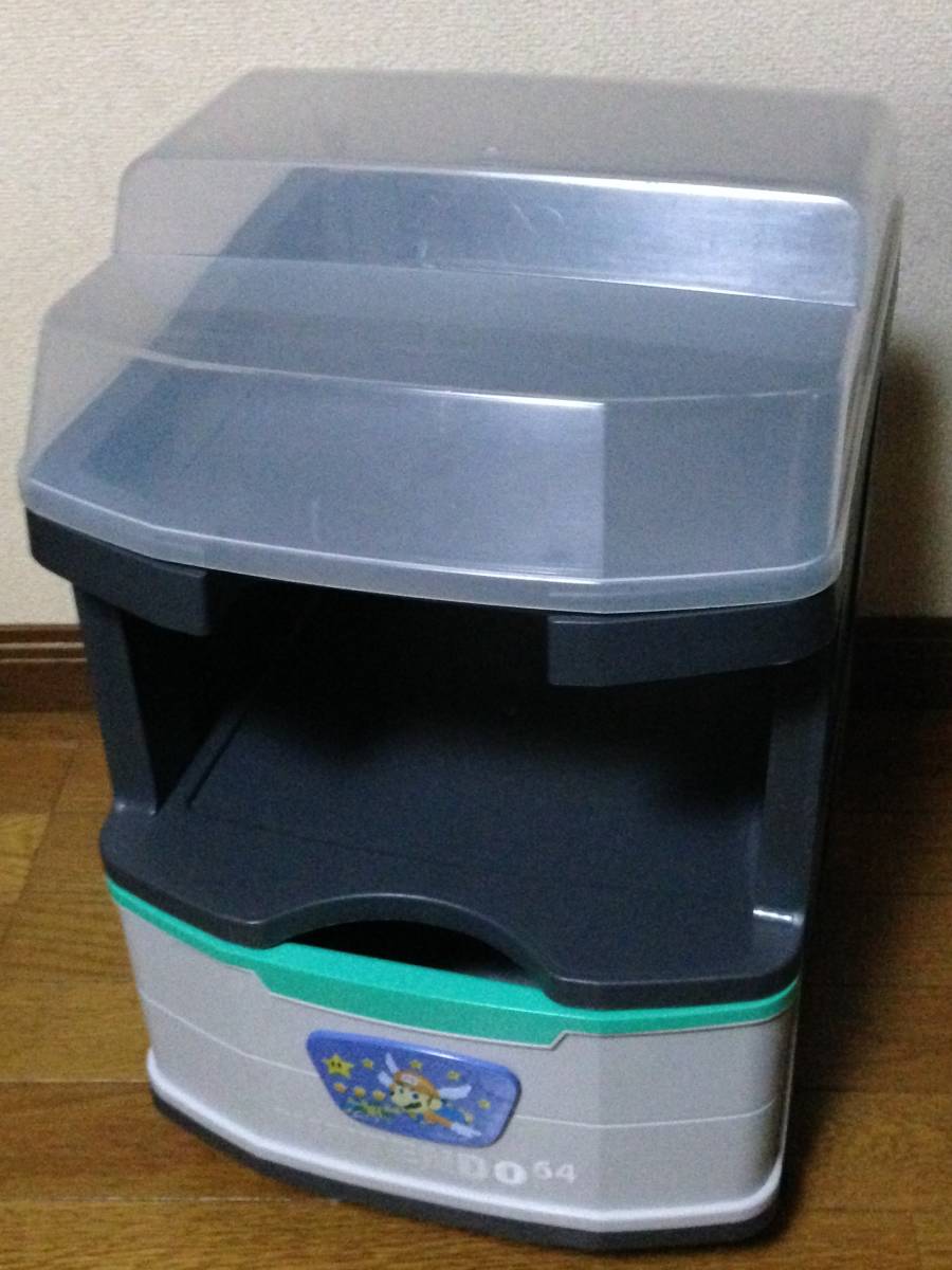 NINTENDO64 専用収納ラック 当時物 スーパーマリオ64 ゲームラック