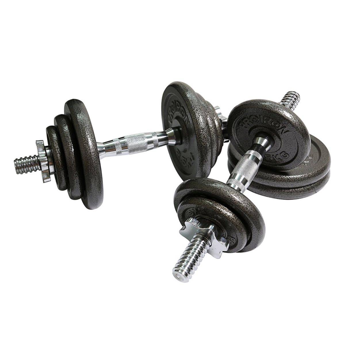 ダンベル 鉄アレイ アジャスタブル 20kg ダンベル セット コネクション・チューブホームジム 筋トレーニングとウェイトリフティング用_6