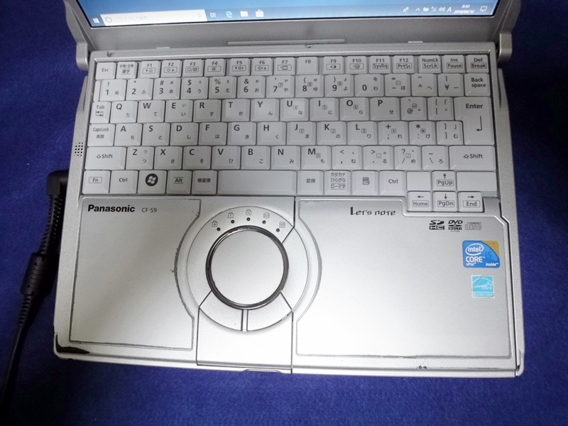 Panasonic Let's note CF-S10EWHDS 【Core i5 2540M 2.6GHz 4GB HDD