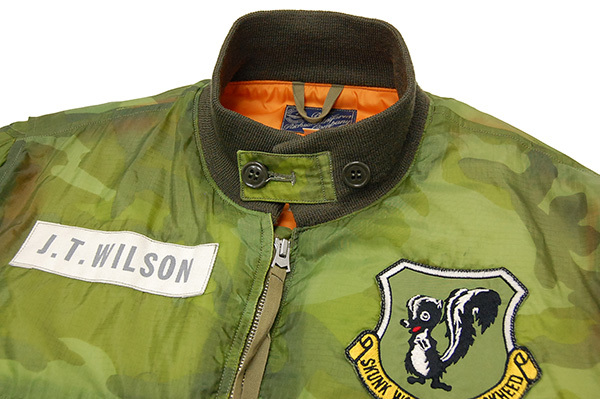 バズリクソンズ 迷彩カモフラ WEP G-8 フライトジャケット