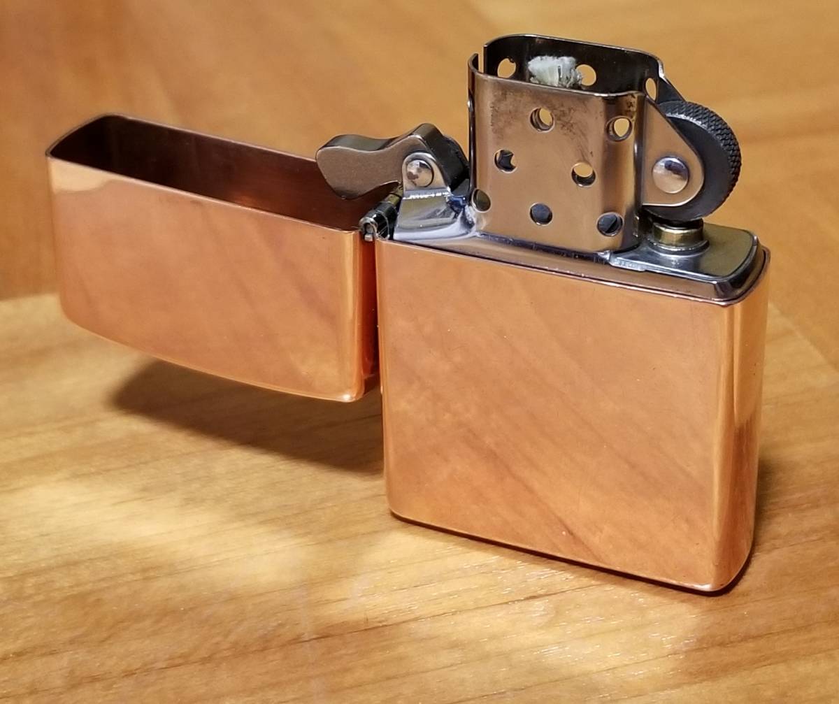 ZIPPO ソリッドカッパー Solid : Copper Zippo ジッポー 2003年製Zippo 