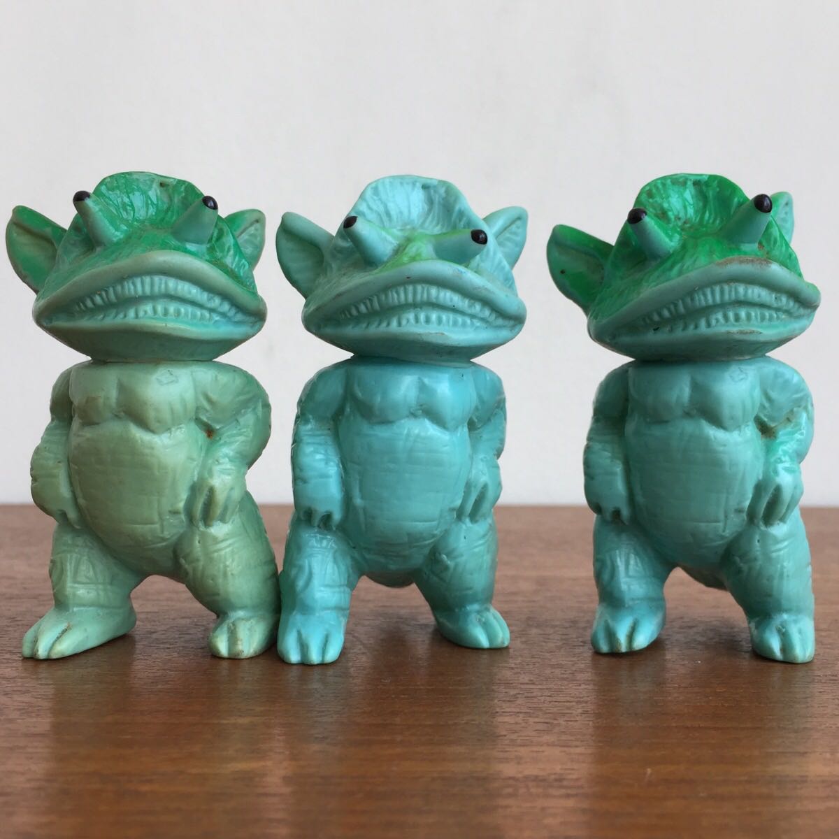パチ怪獣ミニソフビ 5体セット カネゴンのパチ 怪獣 ミニミニ ソフビ 5体 ／ブルマァク マスダヤの