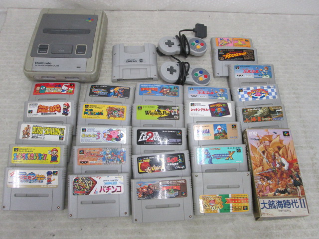 最安値，定番人気 訳あり スーパーファミコン 本体 ソフト 星のカービィ3 スーパーマリオワールド ロックマン&フォルテ 他(本体、アクセサリー)｜売買されたオークション情報、yahooの商品情報をアーカイ 本体、アクセサリー