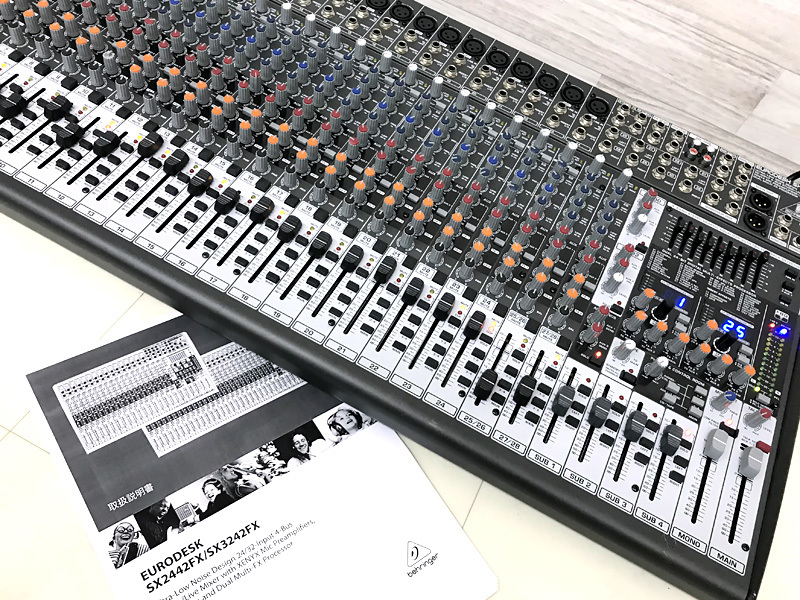 ☆BEHRINGER EURODESK SX3242FX 32chアナログミキサー ベリンガー☆