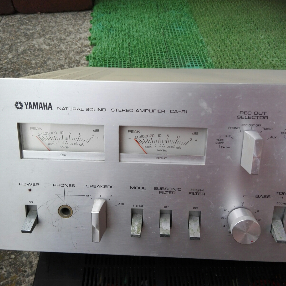 YAMAHA プリメインアンプ CA-R1 中古現状渡し ヤマハ