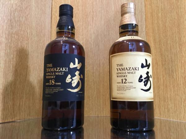 サントリー 山崎18年 山崎１２年(箱付き) 700ml ２本セット_1