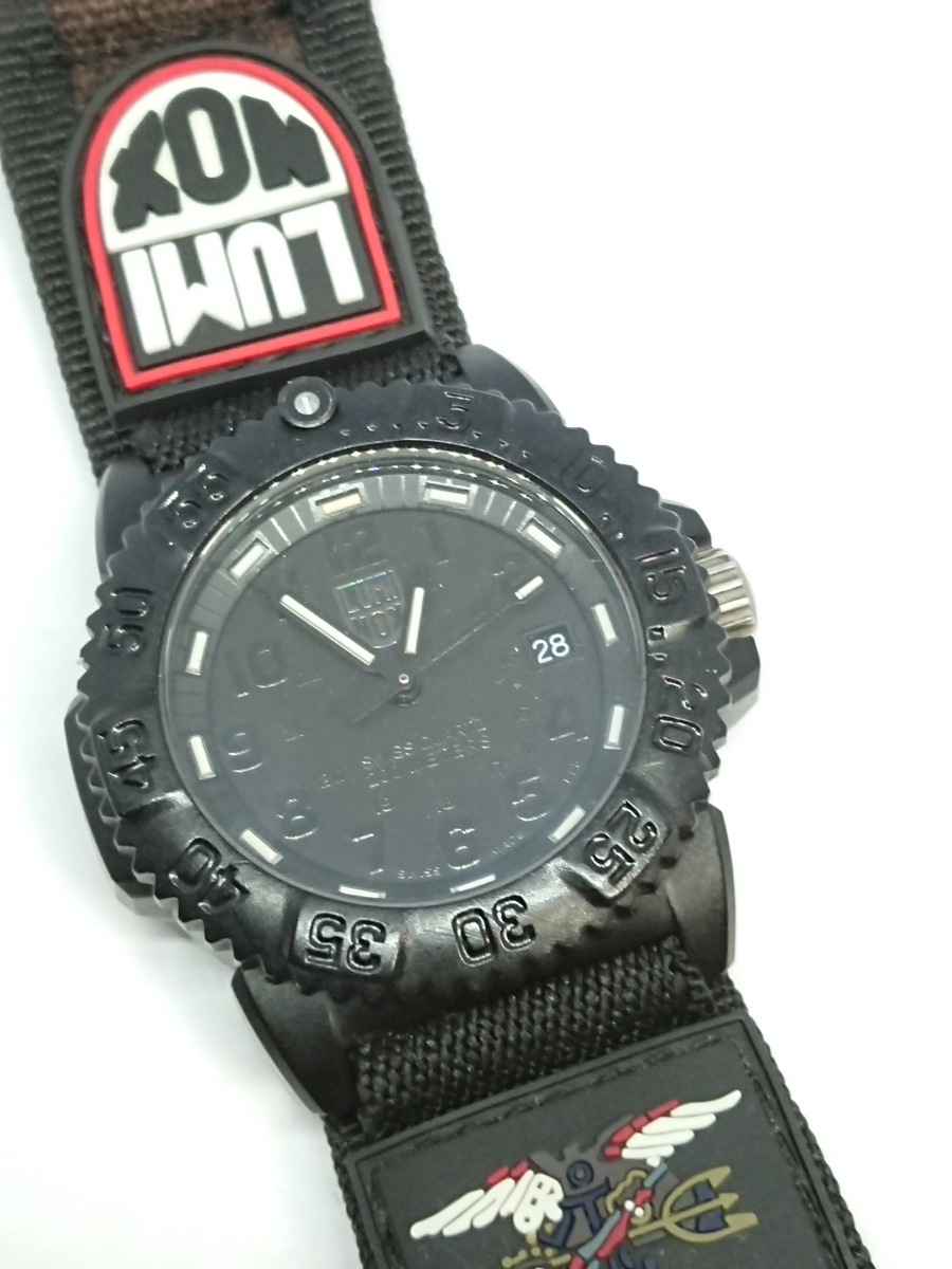 極上美品 LUMINOX ルミノックス 7050シリーズ 7051 ブラックアウト 