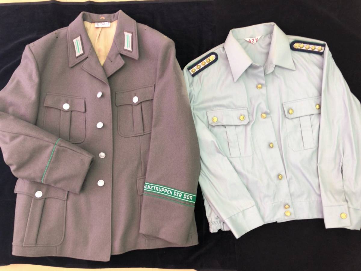 東ドイツ 軍服・制服 《上着・シャツ》 まとめ k52-1 / 42K 旧ドイツ
