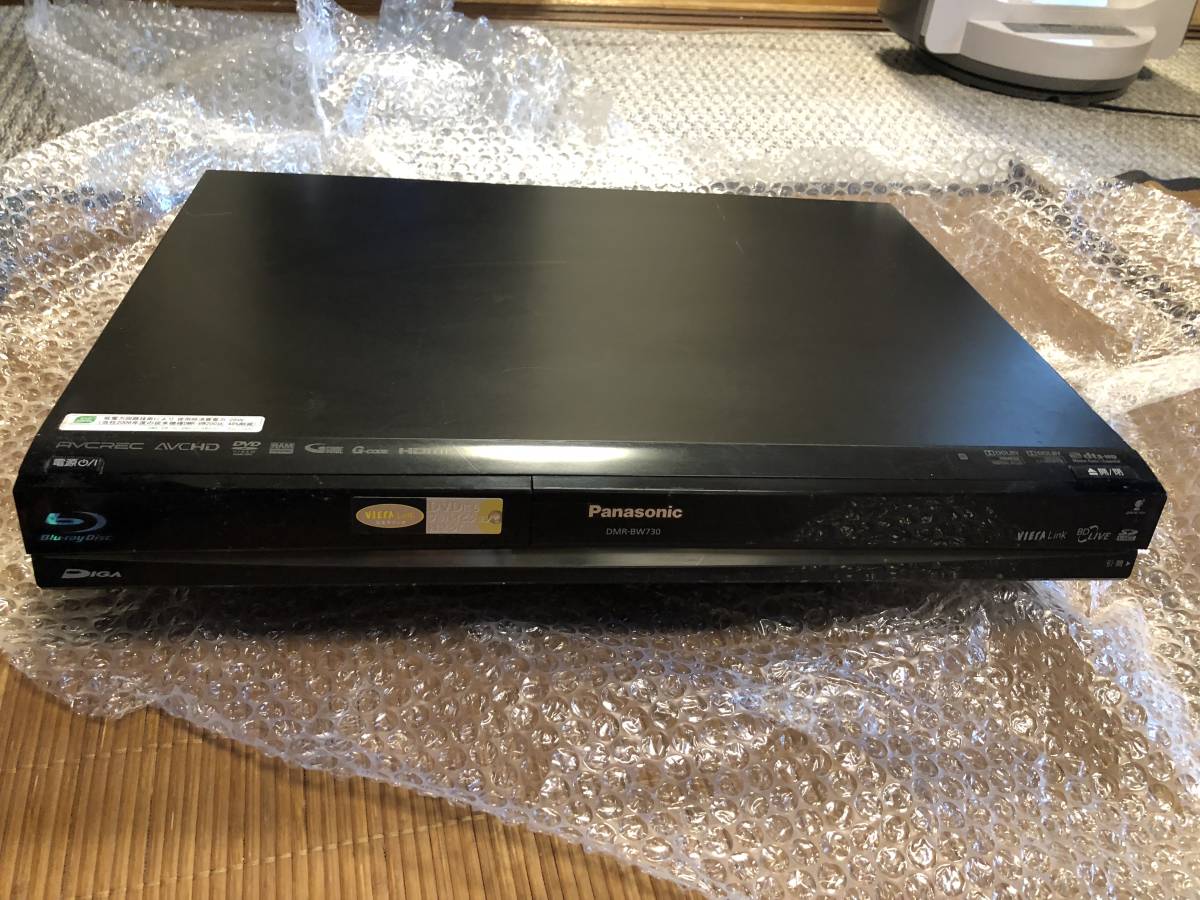 Panasonic DMR-2W101 ブルーレイ レコーダー ジャンク扱い ジャンク扱い Panasonic パナソニック HDD/BD ブルーレイディスク