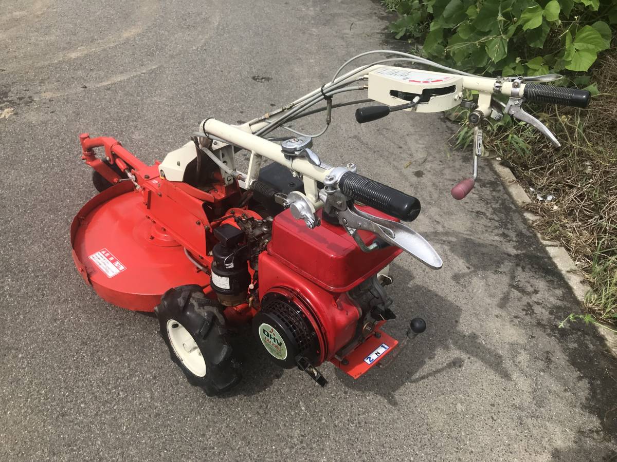7馬力 自走式草刈機 サンエースSRD601RA 整備品(本体)｜売買された