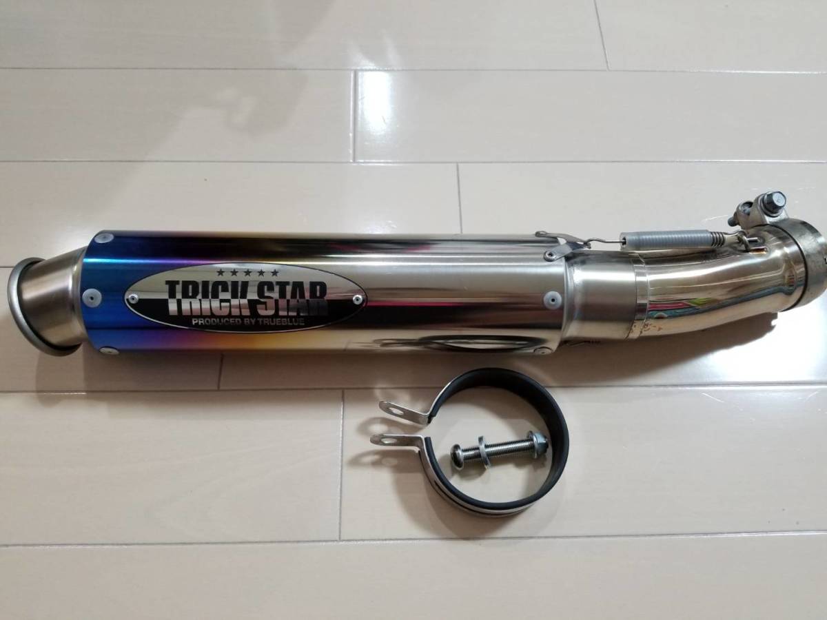 Zrx10 ダエグ トリックスター チタン スリップオンマフラー 車検非対応 バッフル脱着可能 マフラー本体 社外 売買されたオークション情報 Yahooの商品情報をアーカイブ公開 オークファン Aucfan Com