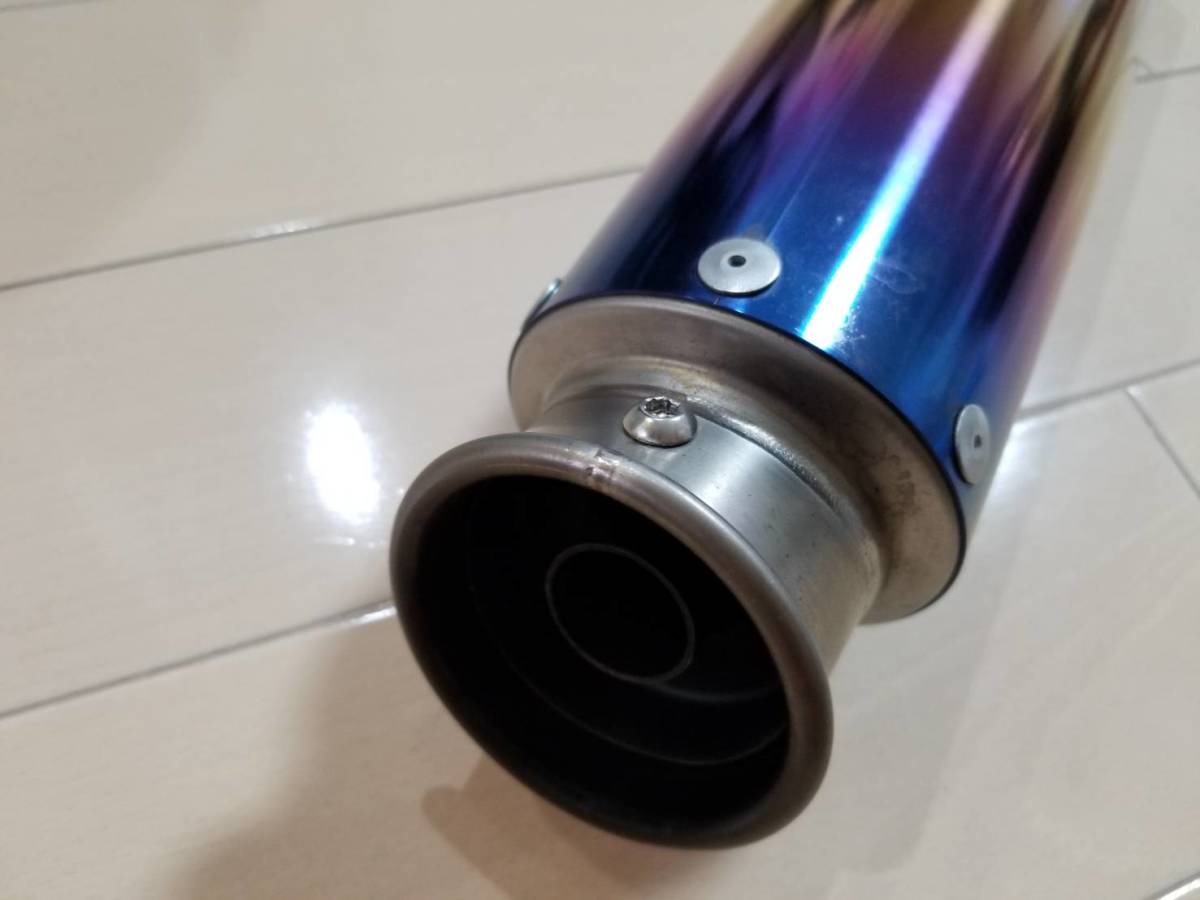 Zrx10 ダエグ トリックスター チタン スリップオンマフラー 車検非対応 バッフル脱着可能 マフラー本体 社外 売買されたオークション情報 Yahooの商品情報をアーカイブ公開 オークファン Aucfan Com