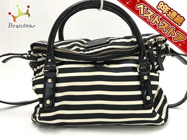 ケイトスペード Kate spade バッグ ハンドバッグ ナイロン×エナメル 