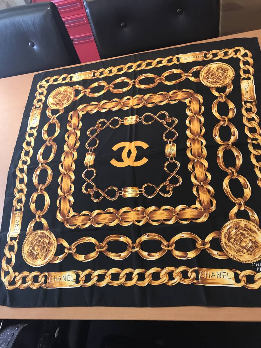 お買い得，限定セール CHANELシャネル スカーフ 品(その他)｜売買されたオークション情報、yahooの商品情報をアーカイブ公開 - オークファン 服飾小物