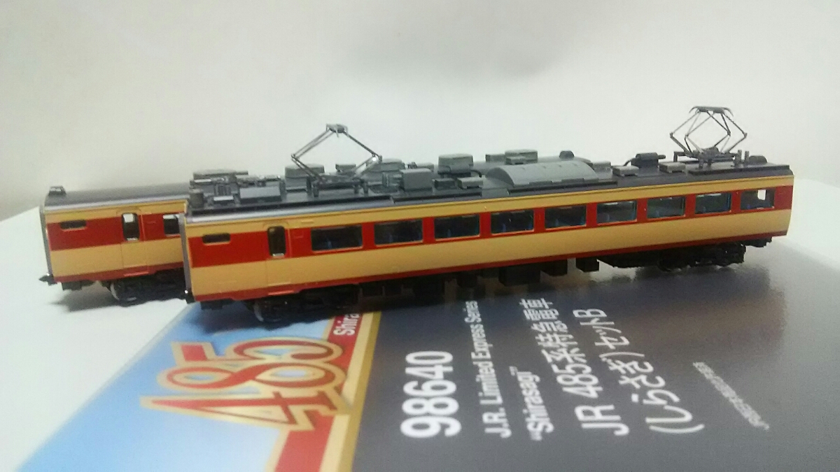 TOMIX 98639/98640 JR 485系特急電車(しらさぎ) 10両フル編成 TOMIX