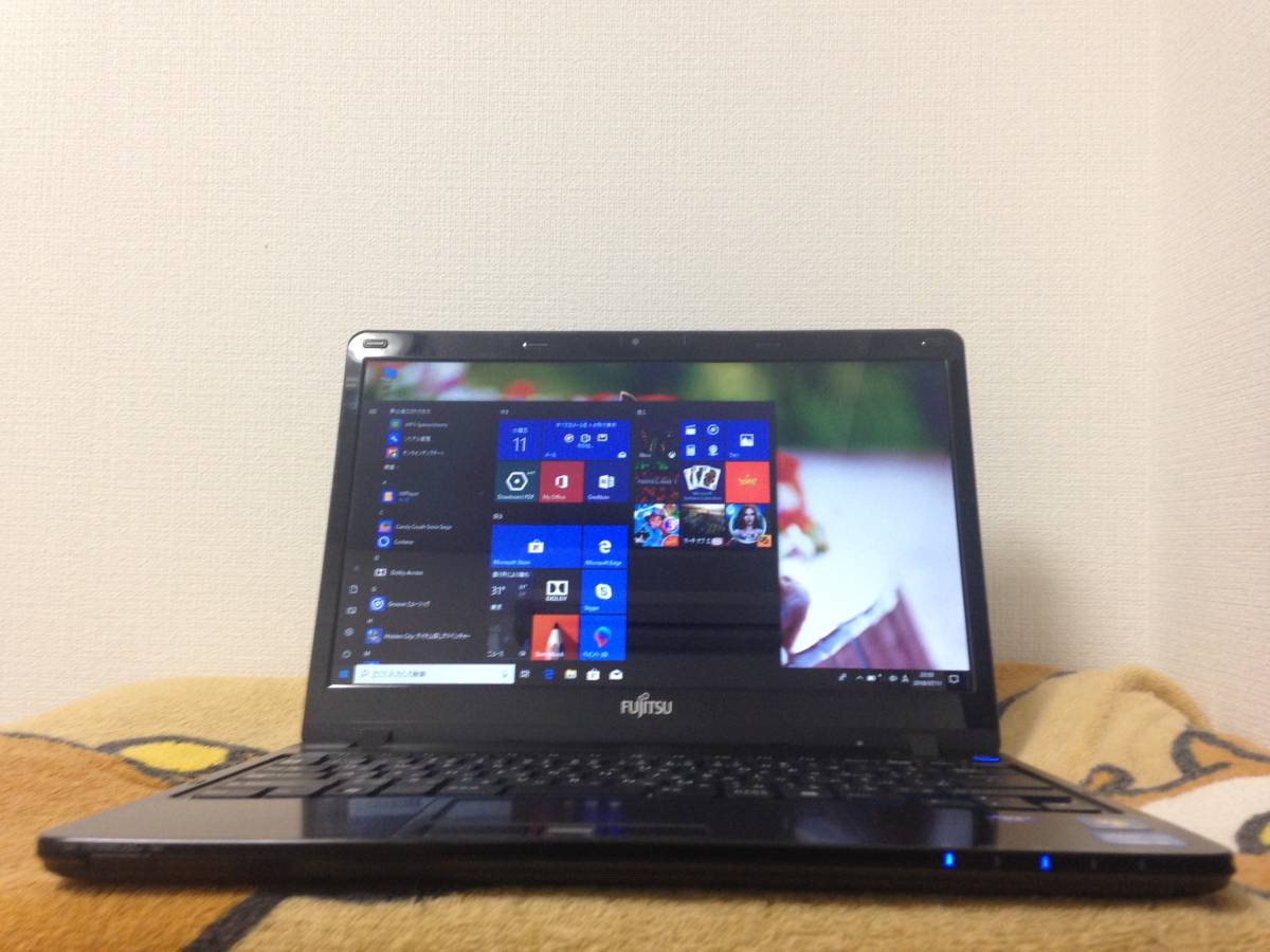 美品！リカバリ済み！SH54/E Win10 Office2016 Core i3 4GB/HDD500GB