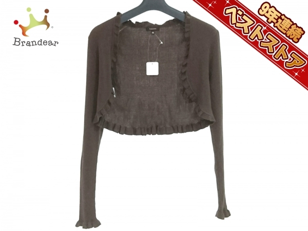 トッカ TOCCA トップス ボレロ サイズXS ダークブラウン レディース フリル/シルク 美品 TOCCA トッカ TOCCA（ボレロ）のフリマアイテム一覧 サイズXS TOCCA(トッカ) 輸入