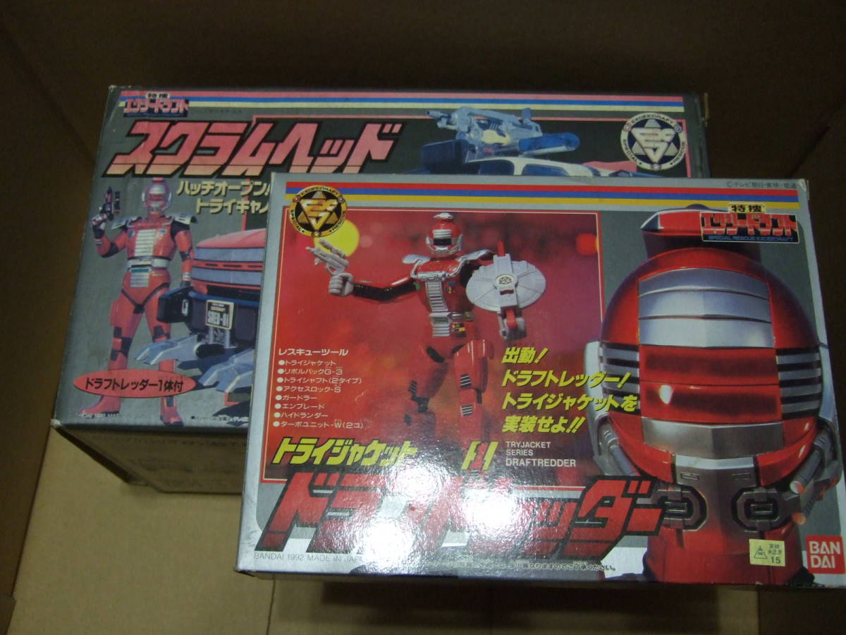 バンダイ 特捜エクシードラフト スクラムヘッド　（付属品、シール未使用） バンダイ 特捜エクシードラフト スクラムヘッド （付属品、シール未