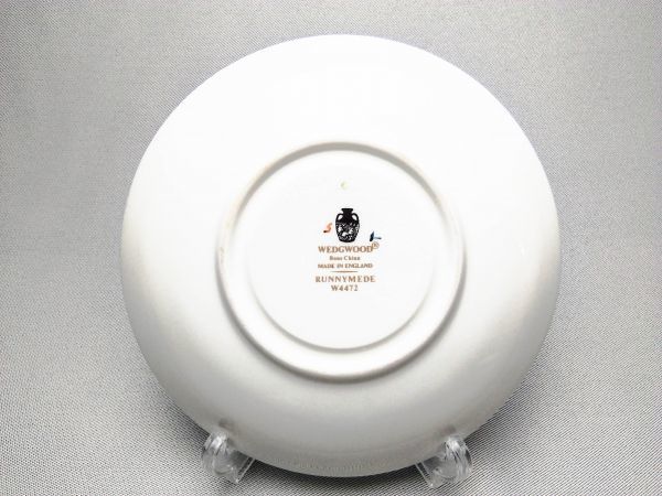WEDGWOOD ウェッジウッド RUNNYMEDEラニーミード花柄貝殻コバルト