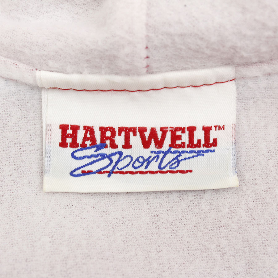 キャプテンサンタ CAPTAIN SANTA スウェット ベースボールプリント ダウンジャケット 美品 正規 CAPTAIN SANTA キャプテンサンタ ロゴデザイン ナイロン ハーフジップアップブルゾンレッド JMD