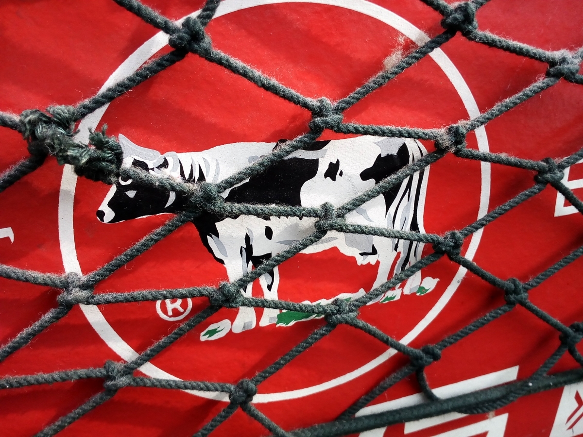 牛乳石鹸 ボテ箱 当時物 昭和レトロ COW 赤 Yahoo!オークション ネット