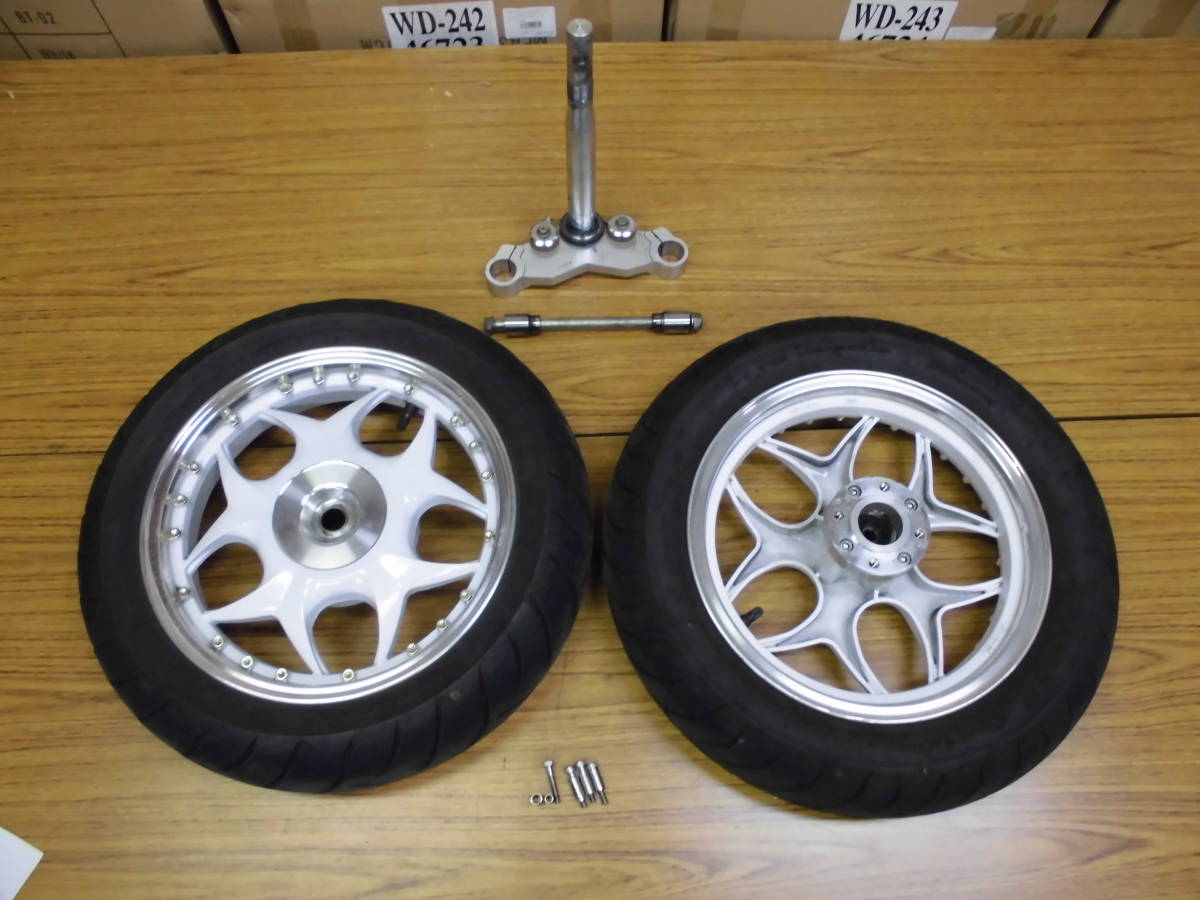 PCX125⁄150(JF28⁄KF12)アルミホイール前後セット 13インチ